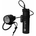 Nanight Tech 2 Canister Style Divelamp with charge port Musta