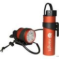 Nanight Tech 2 Canister Style Divelamp with charge port Punainen