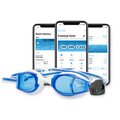 Finis Smart Goggle Kit occhialini da nuoto Azzurro