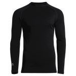 North Outdoor Active 210 miesten aluskerroksen merinopaita Musta