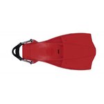 Beuchat Rubber open heel fins Red