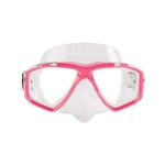 Series II mask Clear silicone/pink