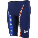 Michael Phelps Xpresso Race Tech Suit Navy/Red