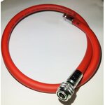 BCD Inflator hose, gomas Rojo