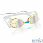 Malmsten Swedish Goggles Classic Peililasi yellow