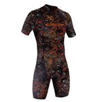 Epsealon Shorty Neopreenipuku 2,5mm Camo punainen man S (2)