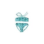 Kuaki Merenneidon Bikini Setti vain 1€ Turkoosi