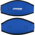 Cressi Mask Strap Cover Blue