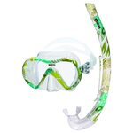 Mares Combo Vento Energy Jr maski/snorkkelisetti Vihreä