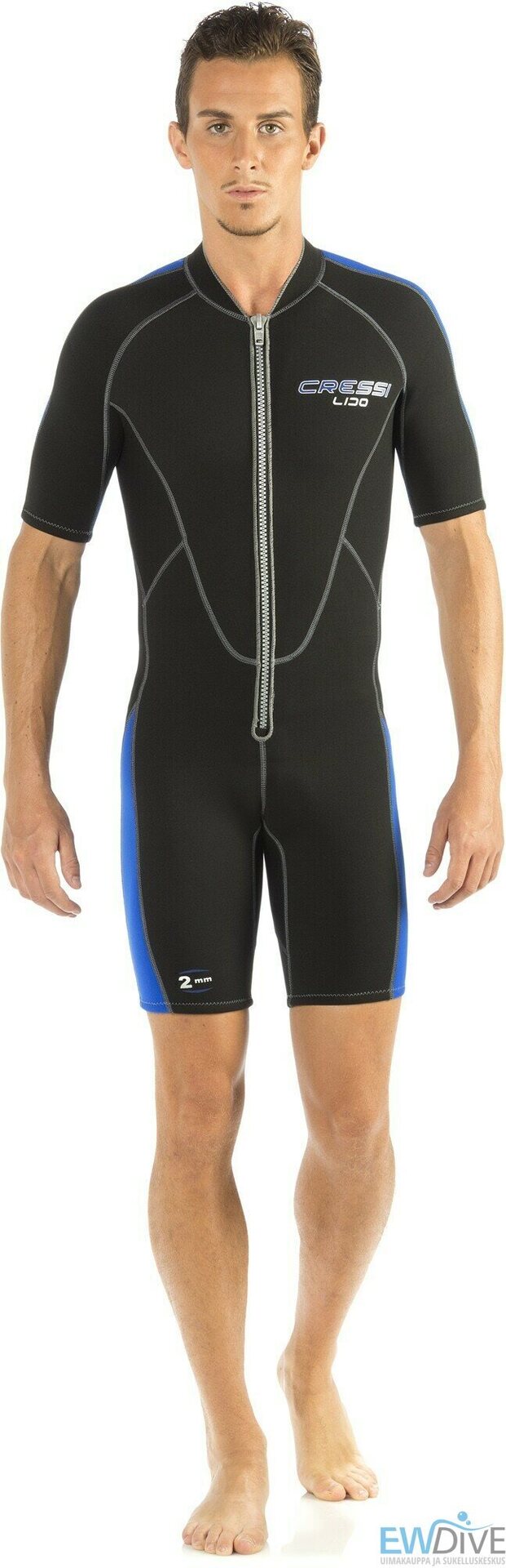 Cressi Lido Shorty 2mm Men Turquoiseblack