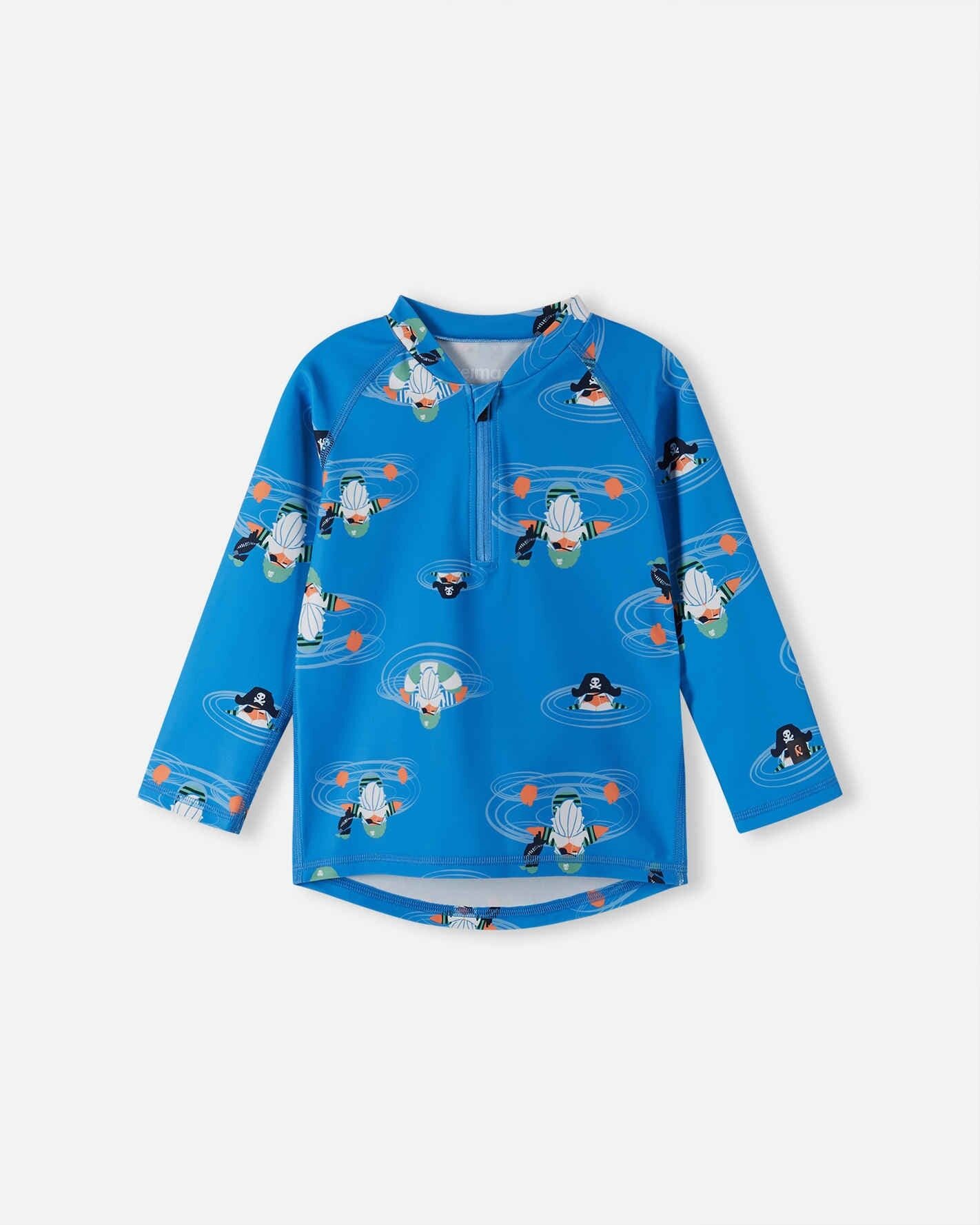 Reima Tuvalu taaperoiden uimapaita UV-suojattu Cool Blue (merimies)