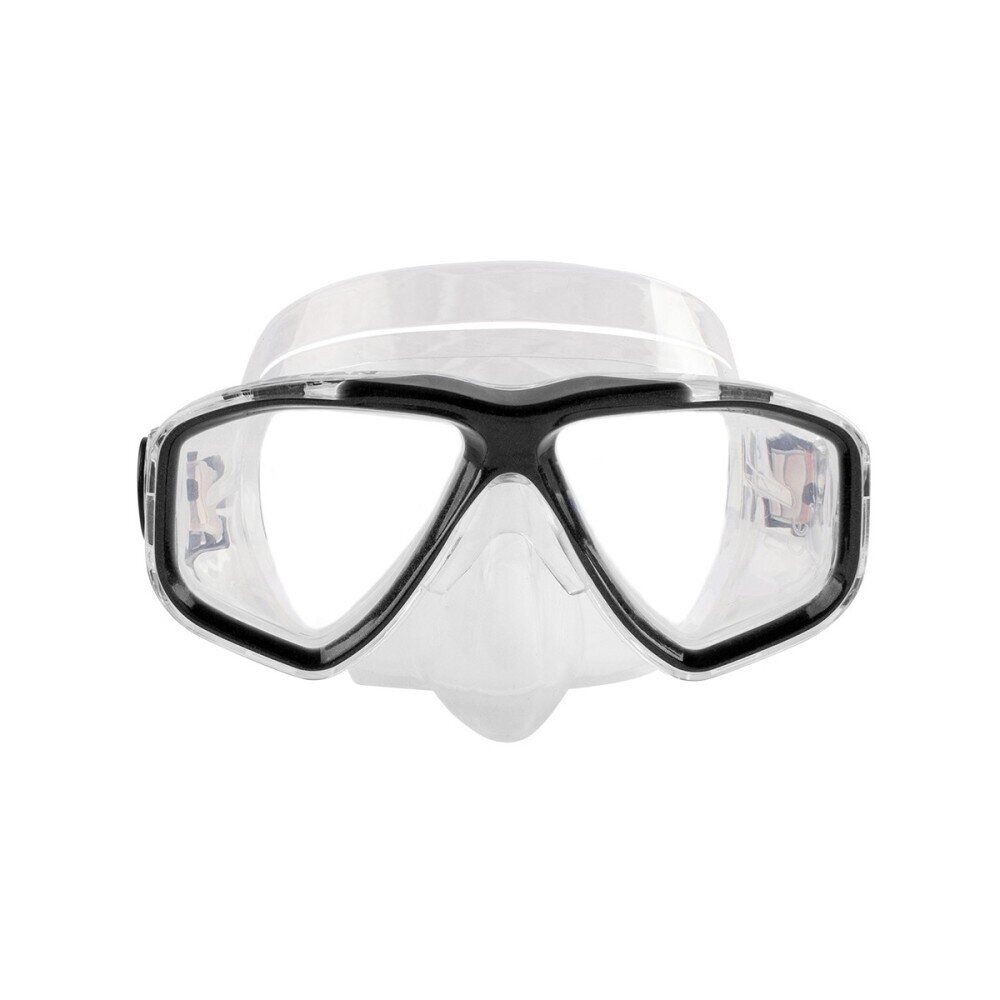 Series II mask Clear silicone/black