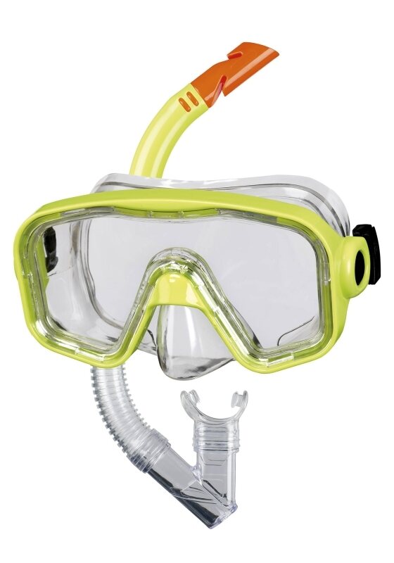 Beco Jr maski ja snorkkelisetti Keltainen