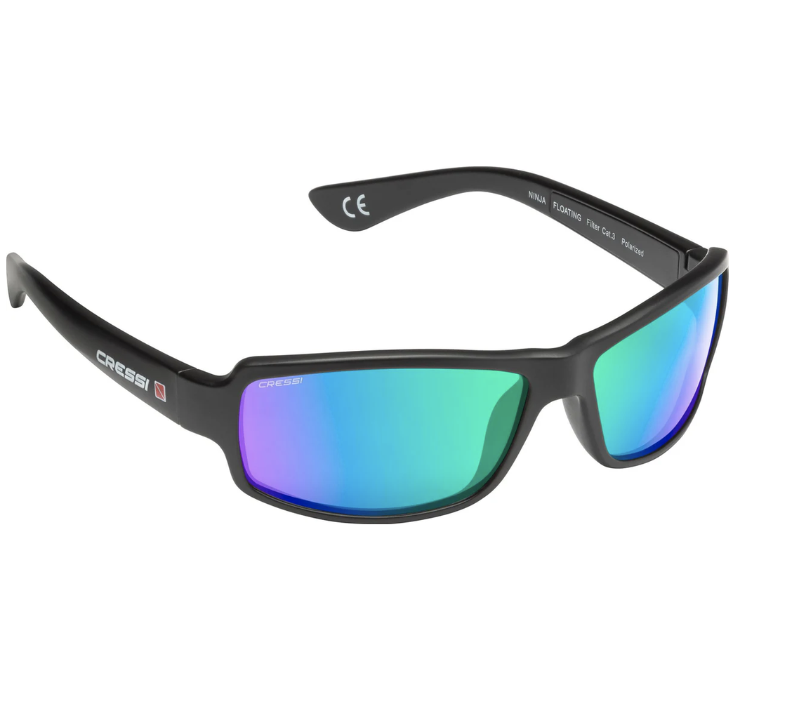 Cressi Ninja Sunglasses Vihreä peililasi