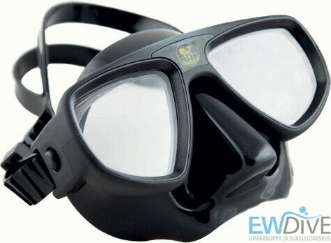 Poseidon Technica maski Musta/Harmaa