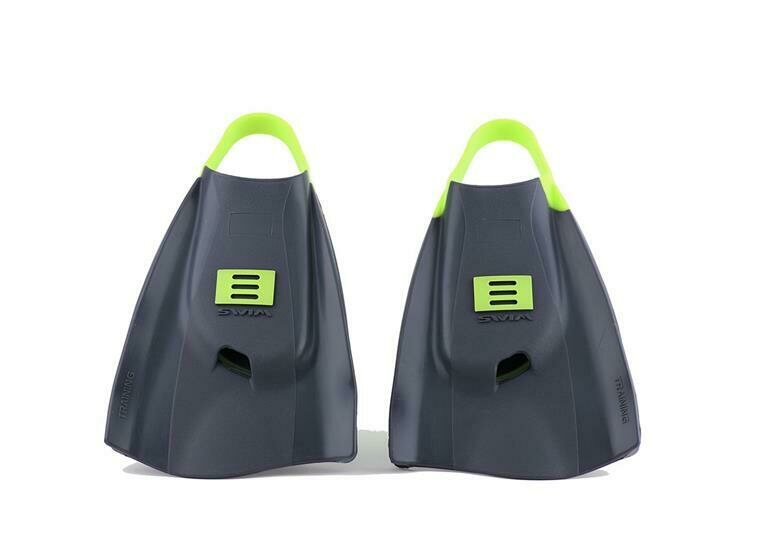 DMCFins Elite avokantaräpylät uintiin Harmaa/lime