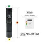 TDS Altair S10000 diving led torch
