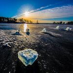 Ice diving in Lake Päijänne, Soome