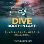 Dive Booth in Lahti 23.3.2024 Day ticket in advance