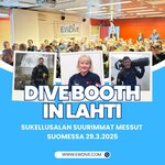 Dive Booth in Lahti 29.3.2025 Sukellusalan messut