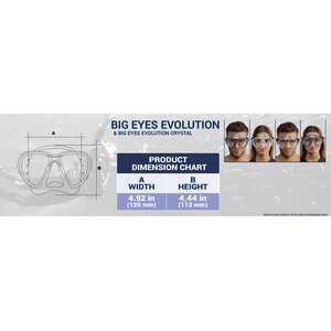 Cressi Big Eyes Evolution mask