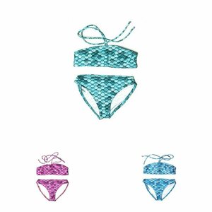 Kuaki Mermaid's Bikini Set