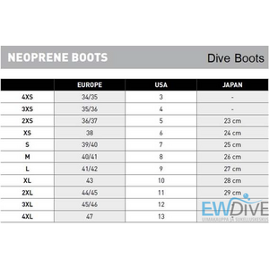 Mares Classic NG Dive Boots 5mm