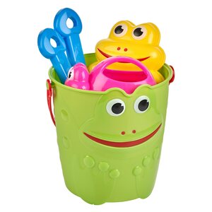 Sand bucket " frog" set.