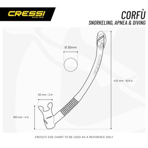 Cressi Corfu snorkkeli