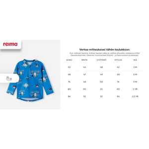 Reima Pulikoi UV-uimapaita