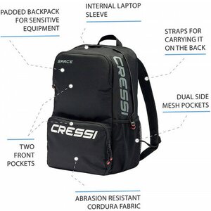 Cressi Space Selkäreppu