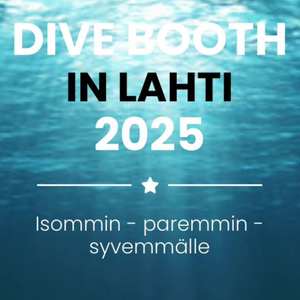 Dive Booth in Lahti 29.3.2025 Sukellusalan messut