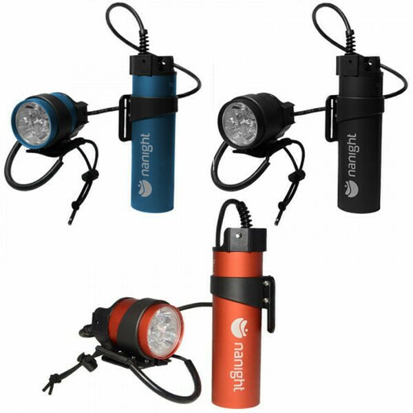 Nanight Tech 2 Canister Style Divelamp with charge port