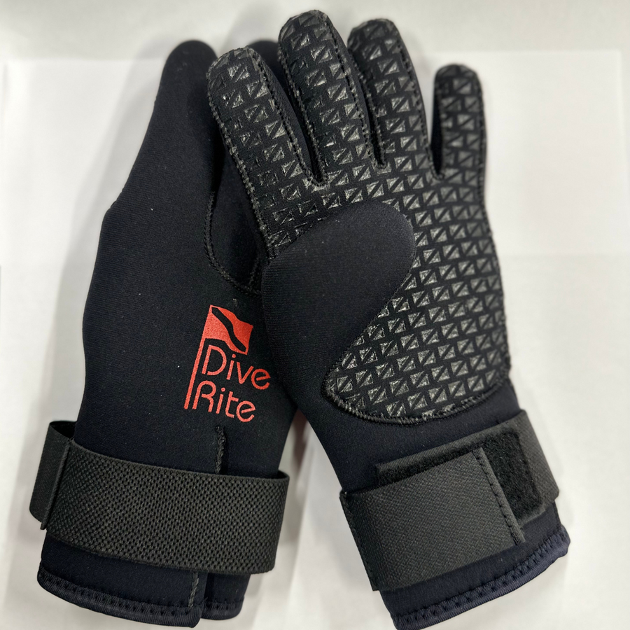 Dive Rite Neopreeninen märkähanska 5 mm/ 5-sormi